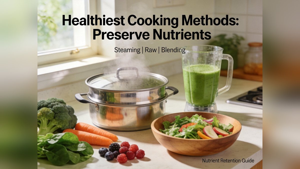 The Healthiest Cooking Methods: Preserve Nutrients and Avoid Harmful Compounds